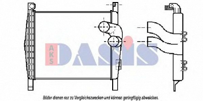 AKS DASIS 137420n -  Интеркулер